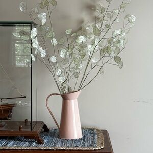 Wedding Centerpieces, Dried Floral Lunaria Money Plant 3 Stems 24”-36” tall.